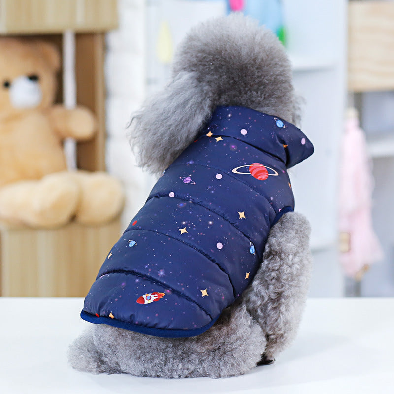 Pet clothes dog padded vest