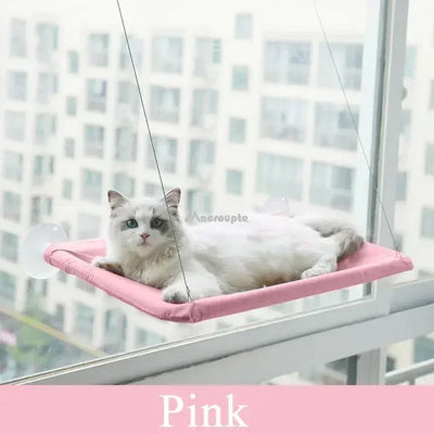 Hanging Cat Bed Pet Cat Hammock Aerial Cats Bed House Kitten Climbing Frame Sunny Window Seat Nest Bearing 20kg Pet Accessories