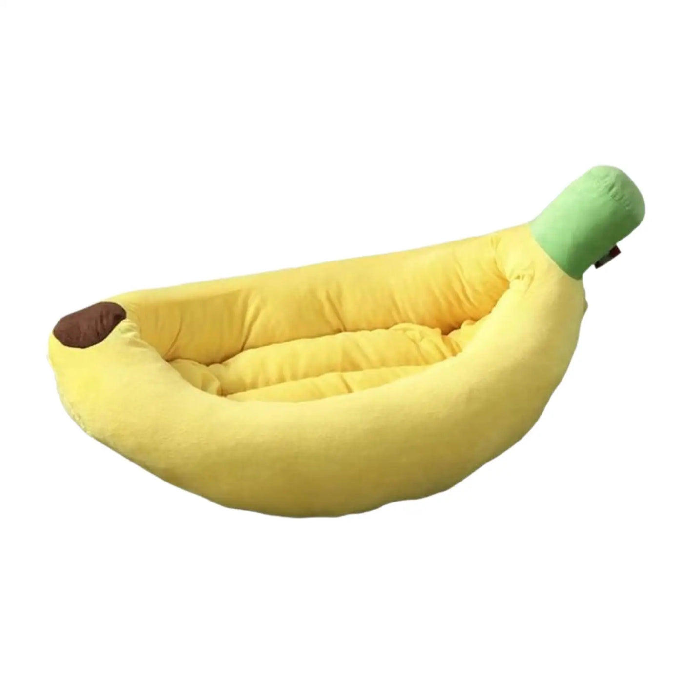 Banana-Shaped Washable Pet Bed