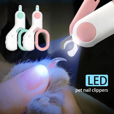 LED Nail Clipper with Safety Lock