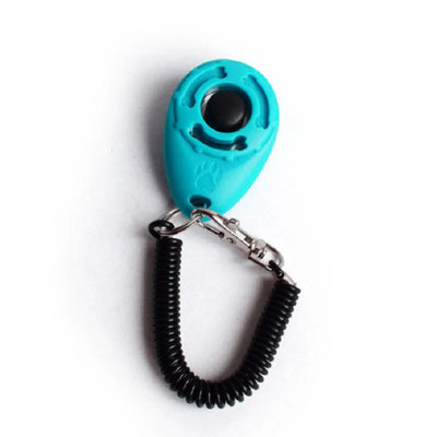 1Pcs Training Clicker Various style Pet Cat Dog Click Trainer Aid Adjustable WristStrap Sound Key Chain Dog Repeller Pet Product