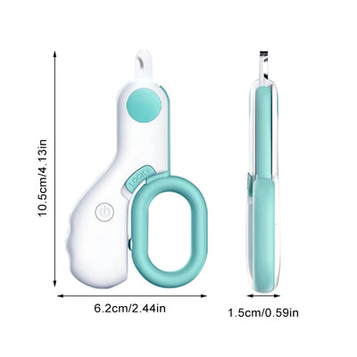 LED Nail Clipper with Safety Lock