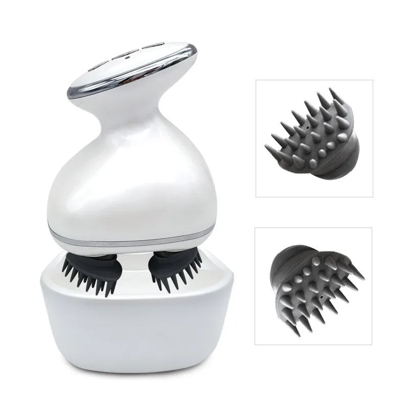 Pet Cat Dog Head Massage Instrument Electric Kneading Scalp Massage Machine Body Deep Tissue Kneading 3D Vibration Massager