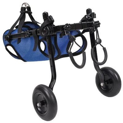 Adjustable Dog Wheelchair Hind Limb Disabled Pet Cat Dogs Mobility Aid Trolley Legs Rehabilitation Light Pet Walk Tools