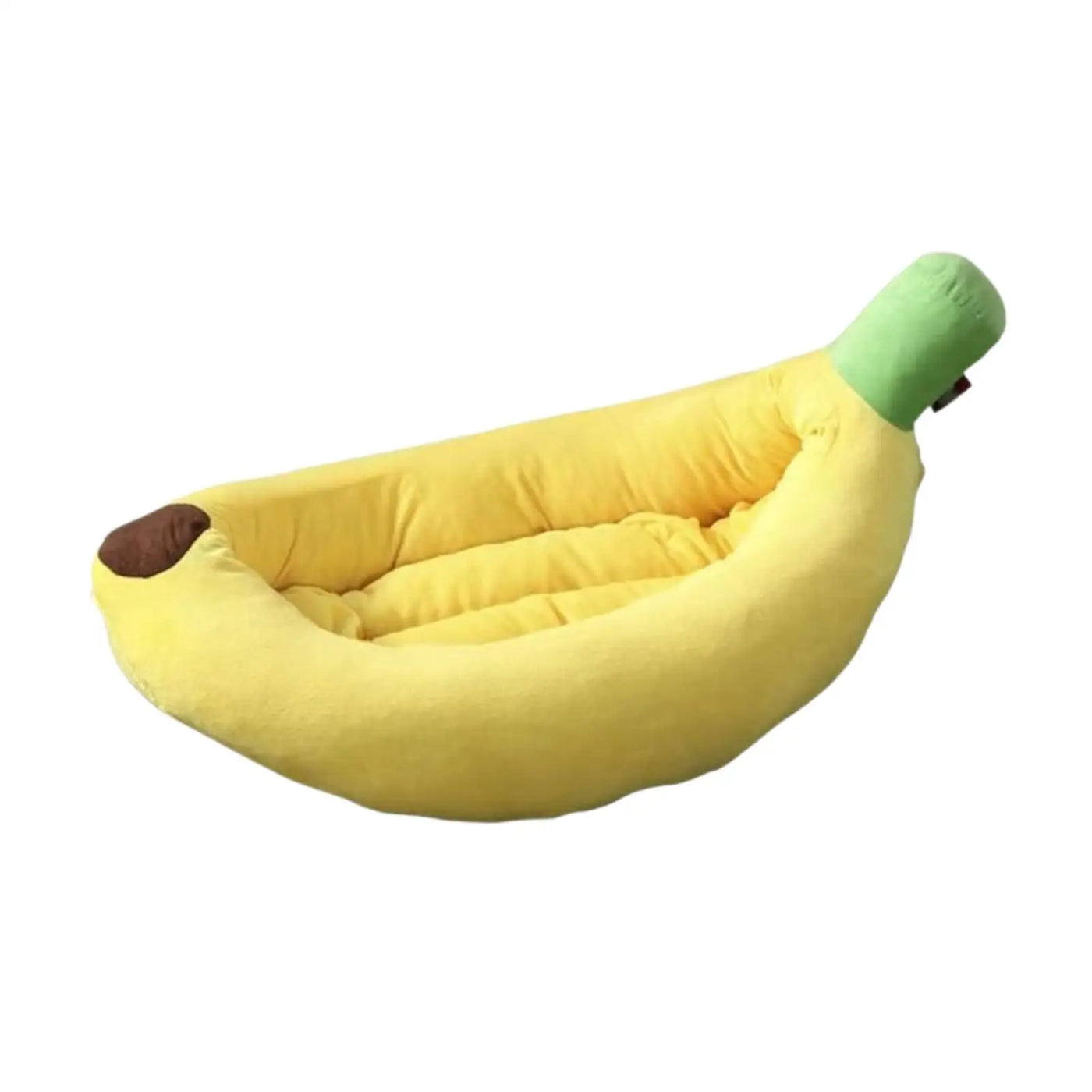 Banana-Shaped Washable Pet Bed