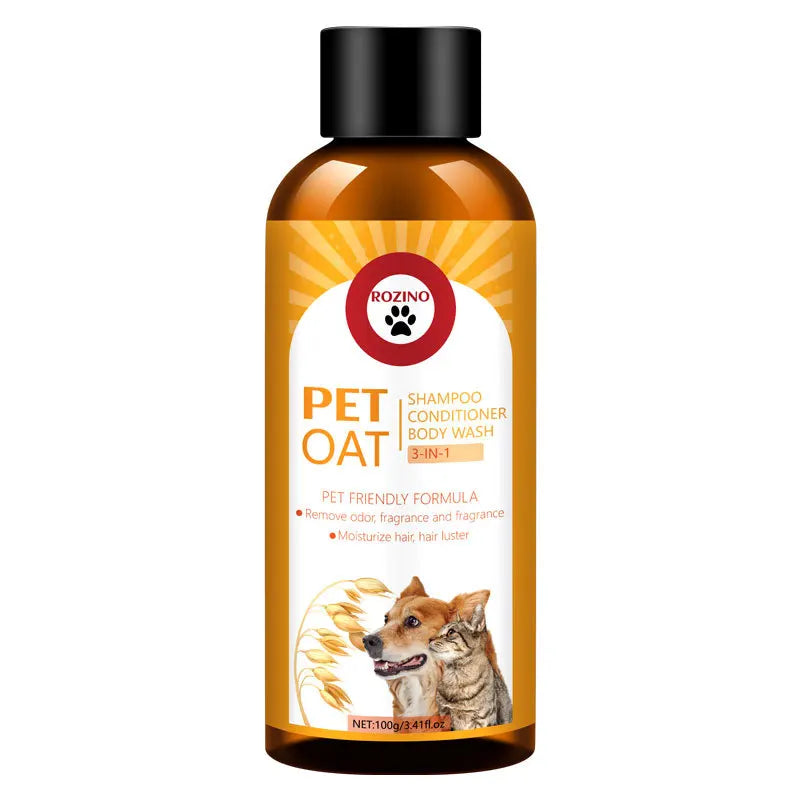 Pet Shampoo and Conditioner 3 in 1 Plant Based Organic Sulfate Free Soap Free Tear Free Moisturizer for Pets Cats and Dogs