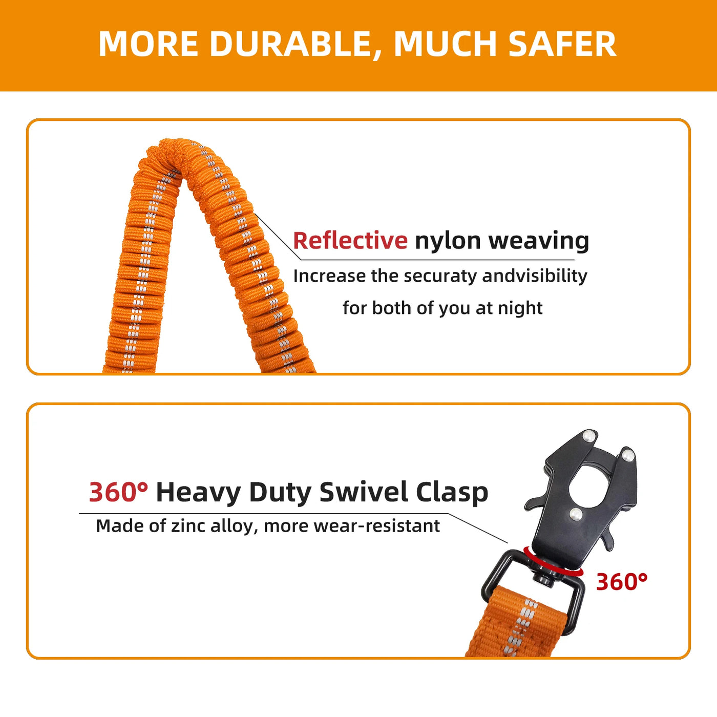 Durable dog chain explosion-proof flush pet dog rope,sale large dog bungee leash