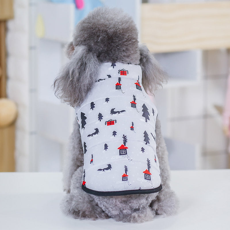 Pet clothes dog padded vest